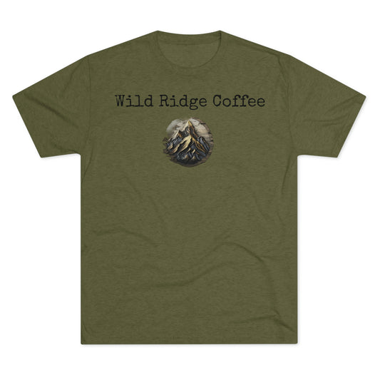 Wild Ridge Coffee Logo Tri-Blend Tee